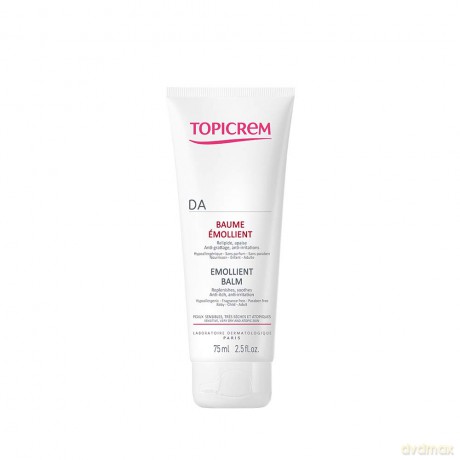 Topicrem Body balm for dry, sensitive and atopic skin DA (Emollient Balm) - Volume: 75 ml