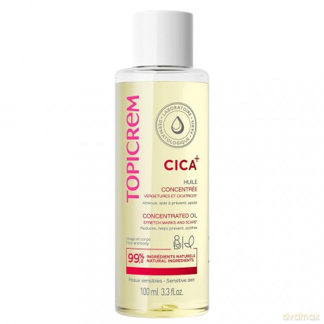 Topicrem Concentrated oil for stretch marks and scars CICA+ (Concentrated Oil for Stretch Marks and Scars) 100 ml