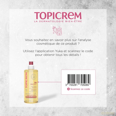 Topicrem DA Protect Replenishing Cleansing Oil 500 ml