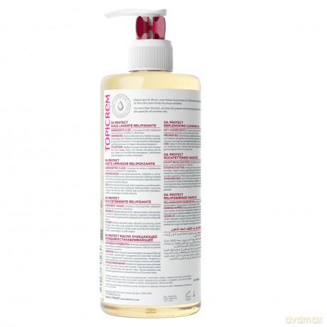 Topicrem DA Protect Replenishing Cleansing Oil 500 ml