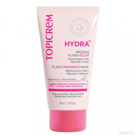 Topicrem Hydrating and brightening face mask HYDRA+ (Moisturizing Radiance Mask) 50 ml