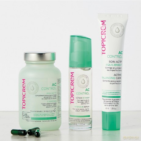 Topicrem Intensive night serum for combination to oily skin AC Control (Intensive Serum) 34 ml