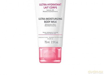 Topicrem Moisturizing Body Milk for Dry and Sensitive Skin (Ultra -Moisturizing Body Milk) - Volume: 75 ml
