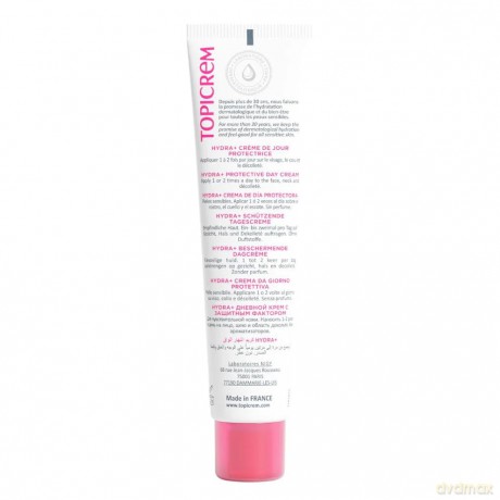 Topicrem Moisturizing day cream for sensitive skin SPF 50 HYDRA+ (Protective Day Cream) 40 ml
