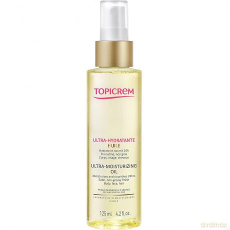 Topicrem Moisturizing oil for body and hair (Ultra-Moisturizing Oil) 125 ml