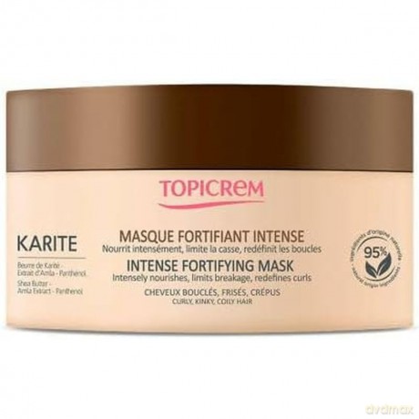 Topicrem Nourishing and strengthening mask for curly and frizzy hair Karite (Intense Fortifying Mask) 250 ml