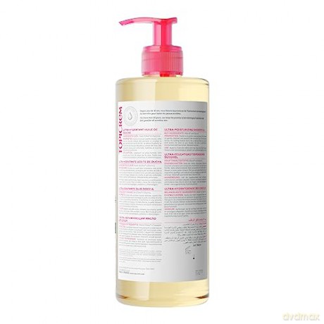 Topicrem Ultra-Hydrating Shower Oil for Dry and Sensitive Skin - Volume: 1000 ml