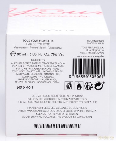 Tous Your Moments - woda toaletowa - Volume: 90 ml