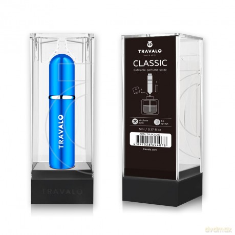Travalo Classic HD - plnitelný flakon 5 ml (modrý)