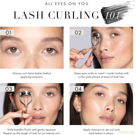 Tweezerman Rose Gold Metal Eyelash Curler (Classic Lash Curl er)