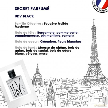Ulric De Varens Black For Him - woda toaletowa - Volume: 60 ml