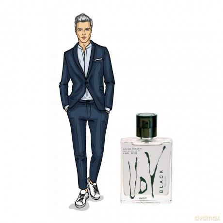 Ulric De Varens Black For Him - woda toaletowa - Volume: 60 ml