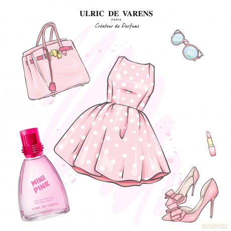 Ulric De Varens Mini Pink - woda perfumowana - Volume: 25 ml