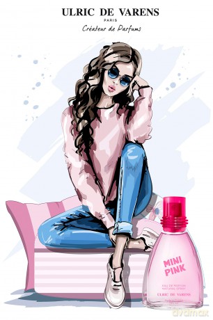 Ulric De Varens Mini Pink - woda perfumowana - Volume: 25 ml