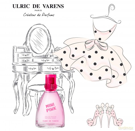 Ulric De Varens Mini Pink - woda perfumowana - Volume: 25 ml