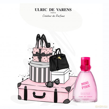 Ulric De Varens Mini Pink - woda perfumowana - Volume: 25 ml