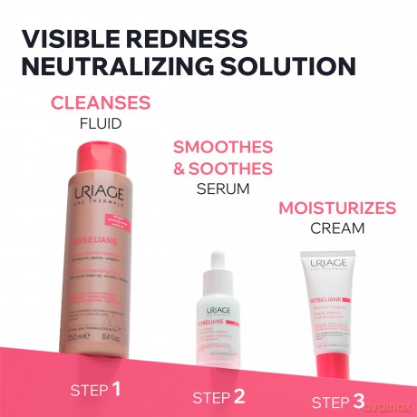 Uriage Roseliane Visible Redness-Neutralizing Smoothing Serum 30 ml