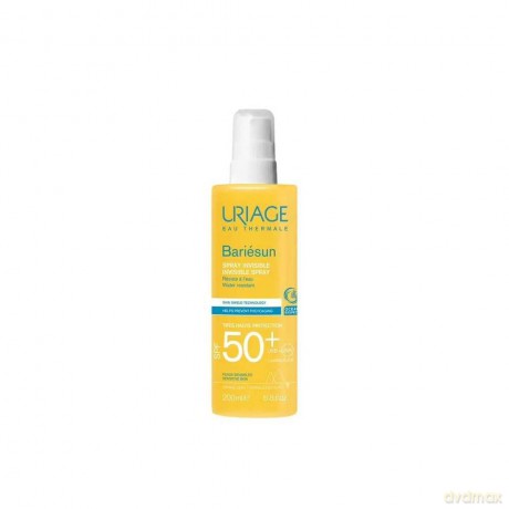 Uriage Sunscreen spray SPF 50+ Bariesun (Invisible Spray) 200 ml