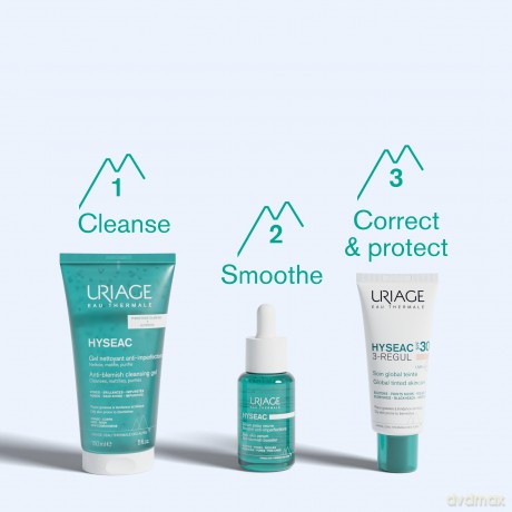 Uriage Tinted cream for problematic skin SPF 30 Hyseac 3-Regul (Global Tinted Skincare) 40 ml