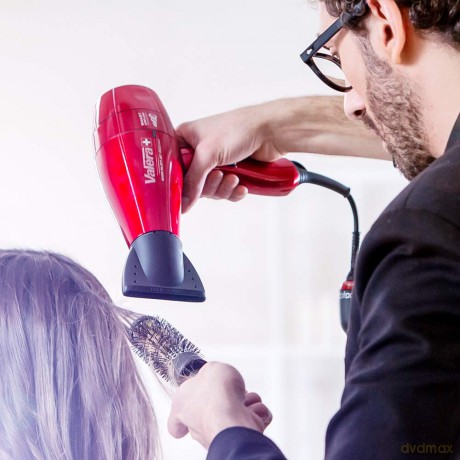 Valera Hair dryer Swiss Silent JET 8500 Metallic Red