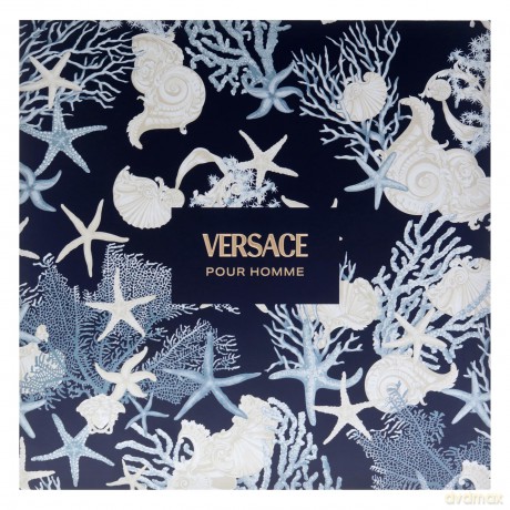 Versace Pour Homme - woda toaletowa 100 ml + sprchový gel 150 ml + woda toaletowa 5 ml