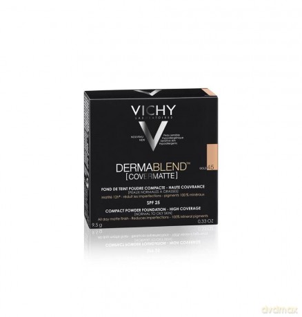 Vichy (Compact Powder Foundation) SPF 25 Derma blend Covermatte (Compact Powder Foundation) 9.5 g - Shade: 45