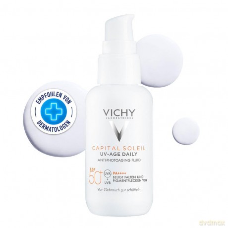 Vichy Daily fluid SPF 50 Capital Soleil UV-Age Daily (Water Fluid) 40 ml