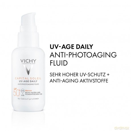 Vichy Daily fluid SPF 50 Capital Soleil UV-Age Daily (Water Fluid) 40 ml