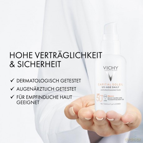 Vichy Daily fluid SPF 50 Capital Soleil UV-Age Daily (Water Fluid) 40 ml