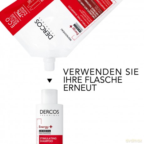 Vichy Dercos Energy+ strengthening shampoo - Volume: 500 ml