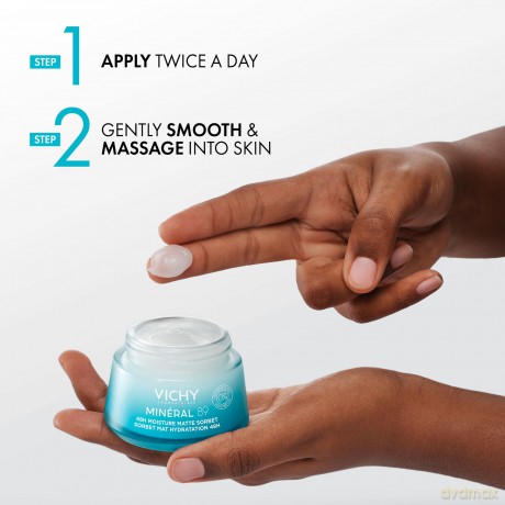 Vichy Moisturizing matting skin gel Mineral 89 (48H Moisture Matte Sorbet) 50 ml