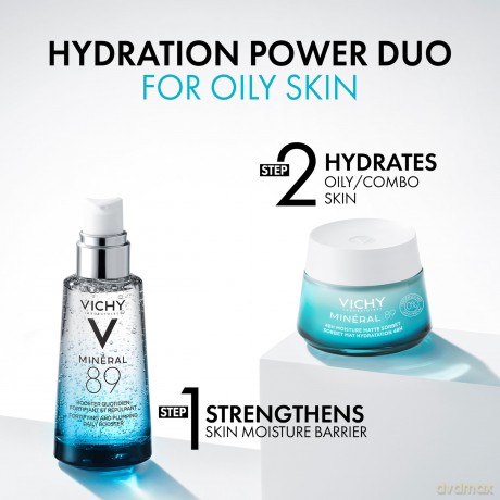 Vichy Moisturizing matting skin gel Mineral 89 (48H Moisture Matte Sorbet) 50 ml
