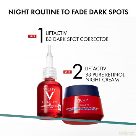 Vichy Night cream against dark spots with pure retinol B3 Liftactiv (Night Cream) 50 ml