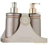 Vivian Gray Cosmetic set Brown Crystals