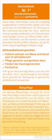 Weleda Calendula soothing baby cream 75 ml
