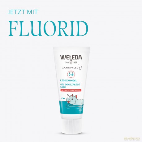 Weleda Children´s dental gel with fluoride 50 ml
