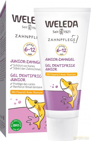 Weleda Junior fluoride dental gel 50 ml