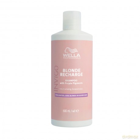 Wella Professionals Blonde Recharge Shampoo for Blonde Hair (Shampoo) - Shade: 500 ml
