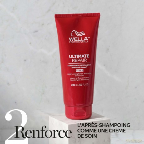 Wella Professionals Conditioner for hair regeneration Ultimate Repair (Conditioner) - Volume: 500 ml