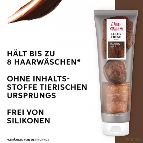 Wella Professionals Hair toning mask Color Fresh (Color Depositing Mask) 500 ml - Volume: Chocolate Touch