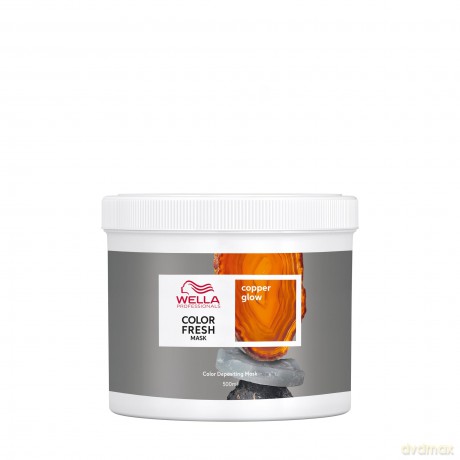 Wella Professionals Hair toning mask Color Fresh (Color Depositing Mask) 500 ml - Volume: Copper Glow