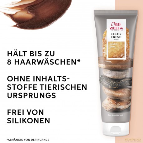 Wella Professionals Hair toning mask Color Fresh (Color Depositing Mask) 500 ml - Volume: Golden Gloss