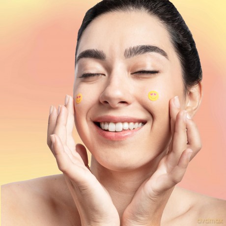 Wild Stripes Hydrocolloid acne patches with tea tree oil Smile Prevent (Anti-Pimple Patches) 24 pcs