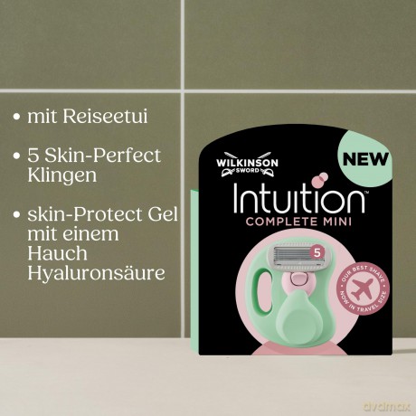 Wilkinson Sword Intuition Complete Mini Travel Shaver