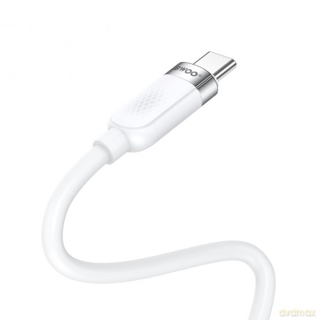 BWOO kabel 100W USB-C - USB-C 1m biały