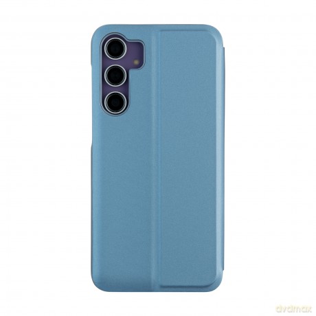 Etui Fold Mirror View do Samsung Galaxy A54 niebieskie