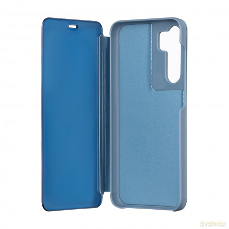 Etui Fold Mirror View do Samsung Galaxy S23 FE niebieskie