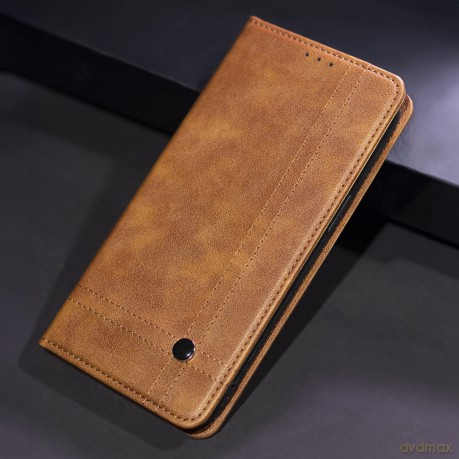 Etui Smart Seam do Xiaomi Redmi Note 14 5G brązowe