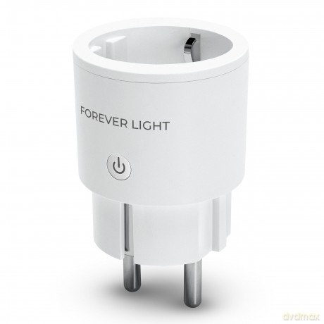 Forever Light Gniazdo Sieciowe WiFi Smart 240V 10 A - FLSP10B