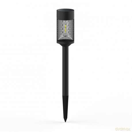 Forever Light Lampa solarna LED SUNARI FLS-15 Słupek stalowy czarny